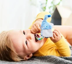 HABA Elephant Rattle With Removable Teething Ring< Grasping + Teething Toys