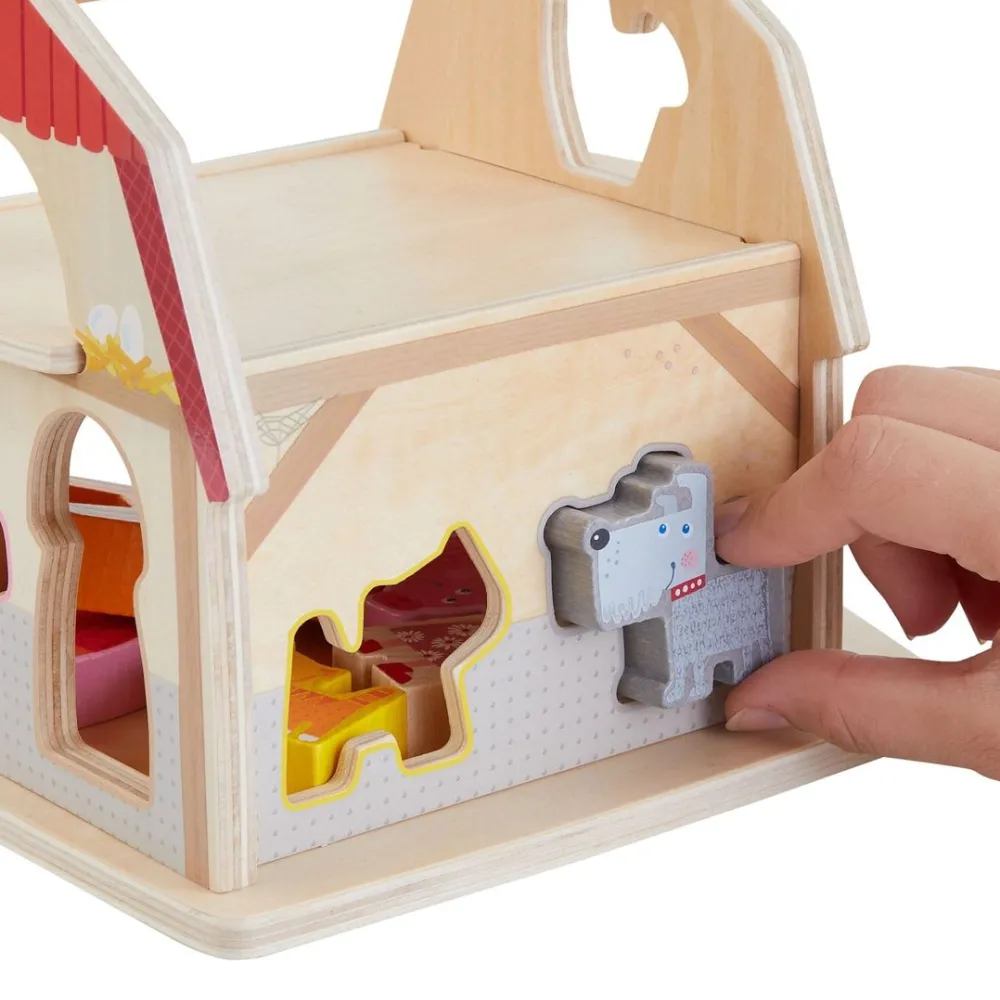 HABA Farm Sorting Box< Shape Sorters + Stacking Toys