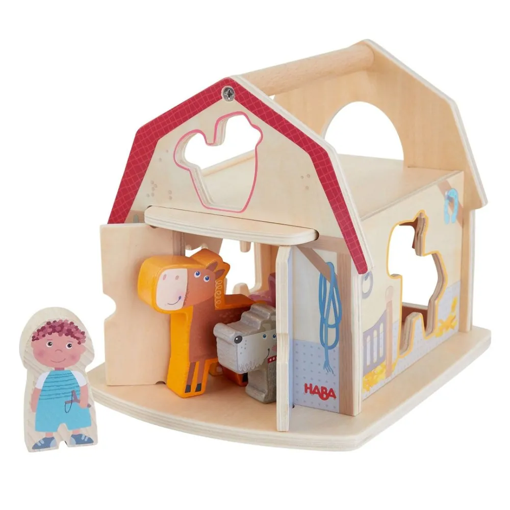 HABA Farm Sorting Box< Shape Sorters + Stacking Toys