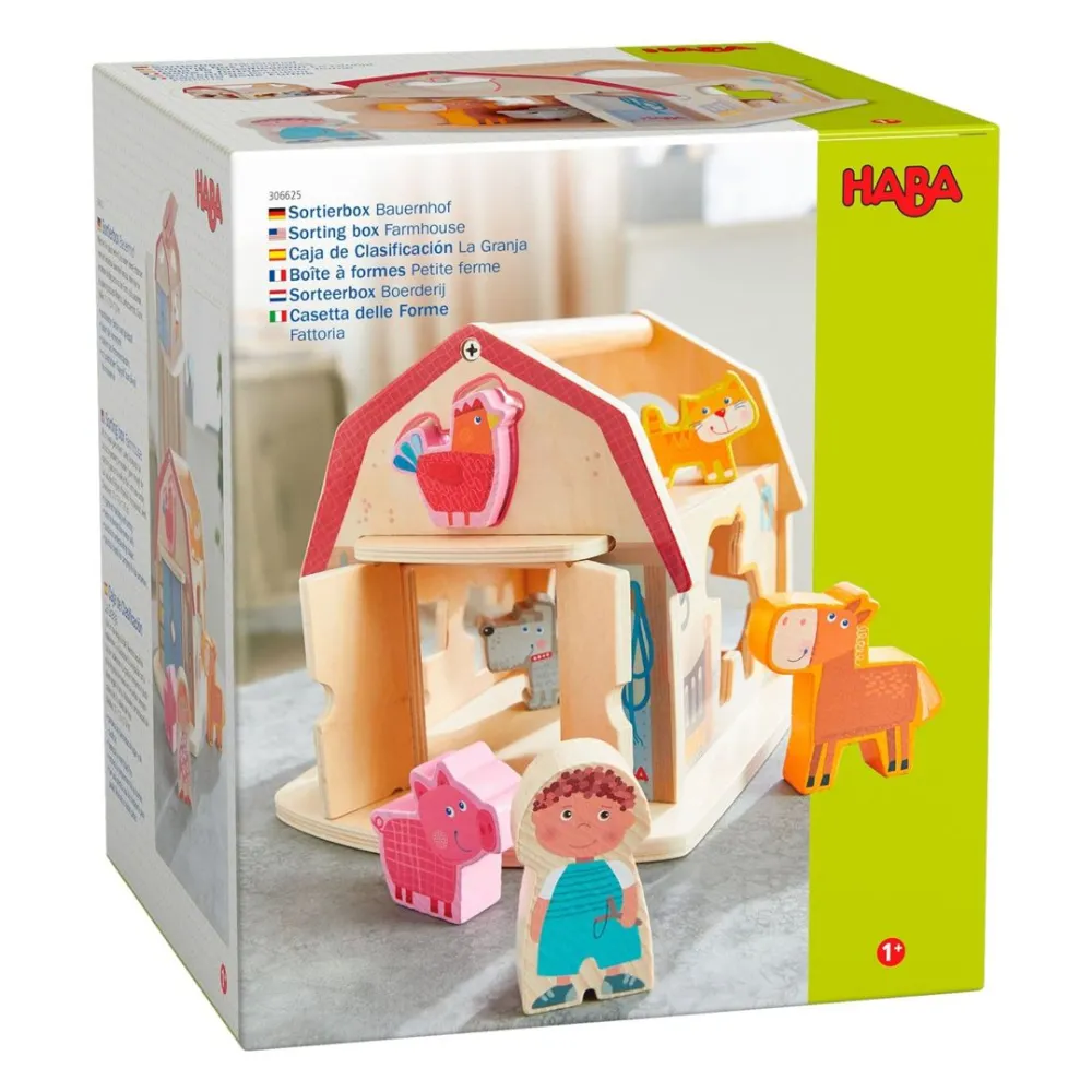 HABA Farm Sorting Box< Shape Sorters + Stacking Toys