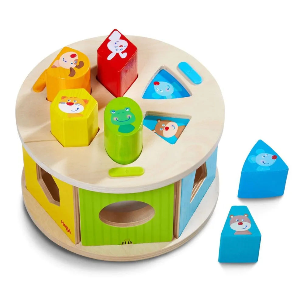HABA Favorite Animals Sorting Box< Shape Sorters + Stacking Toys