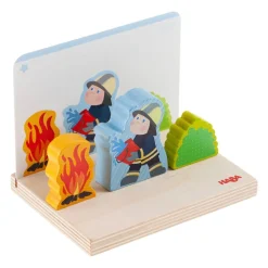 HABA Fire Brigade Stacking Toy< Shape Sorters + Stacking Toys
