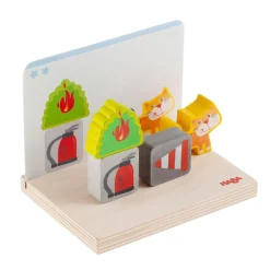 HABA Fire Brigade Stacking Toy< Wooden Stacking Toys & Arranging Games