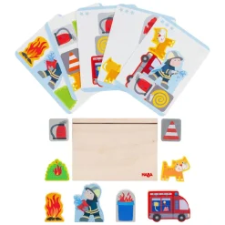 HABA Fire Brigade Stacking Toy< Wooden Stacking Toys & Arranging Games