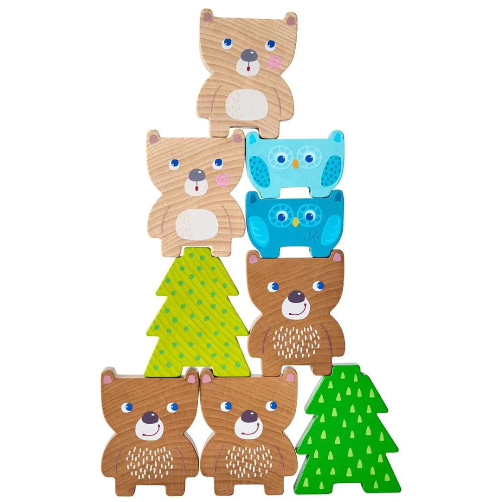 HABA Forest Friends Stacking Toy< Dexterity Games