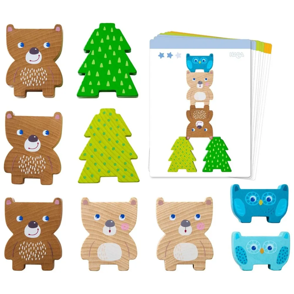 HABA Forest Friends Stacking Toy< Dexterity Games