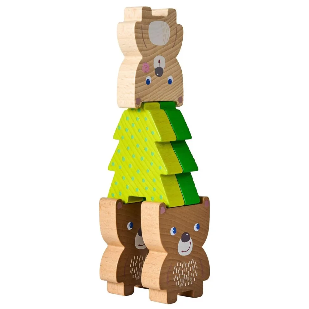 HABA Forest Friends Stacking Toy< Dexterity Games
