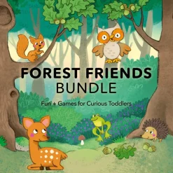 HABA Forest Friends Toy Bundle< Shape Sorters + Stacking Toys