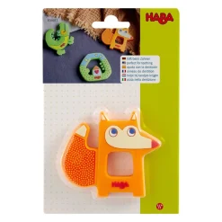 HABA Fox Silicone Teething Toy< Grasping + Teething Toys
