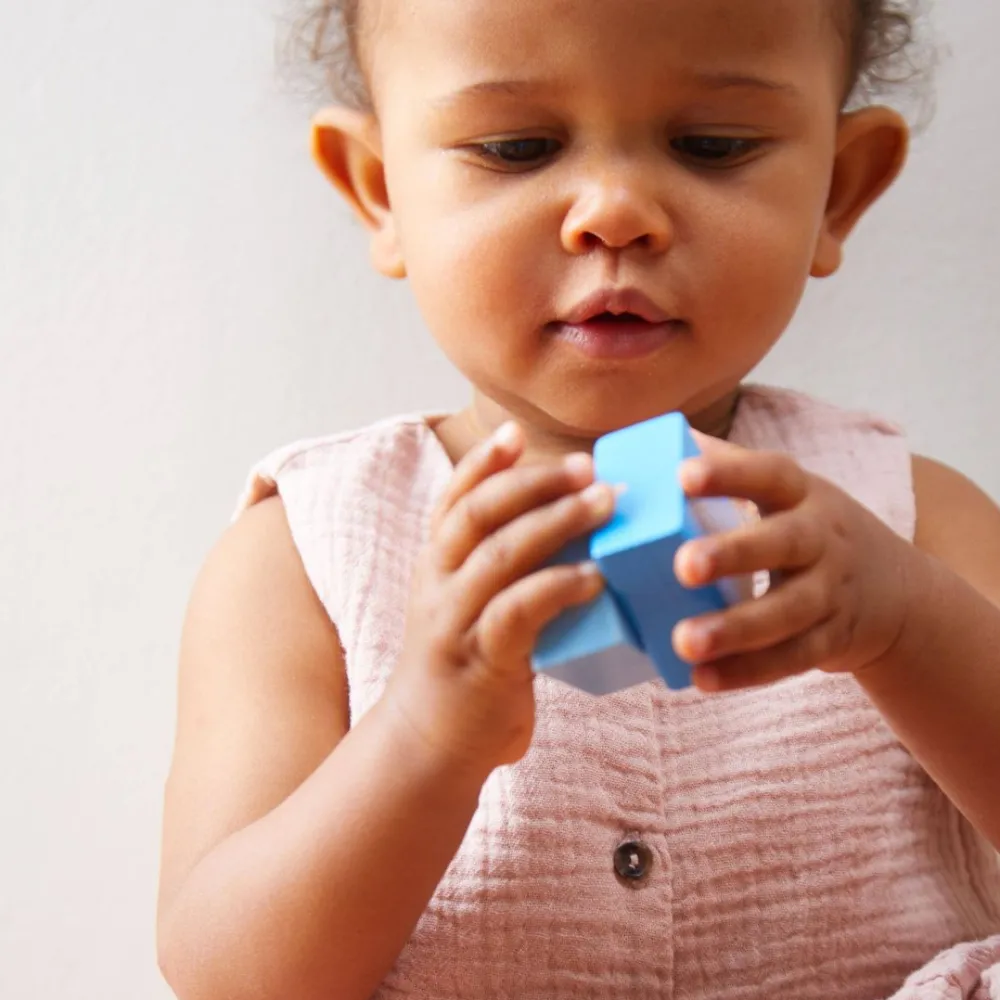 HABA Fun With Sounds Wooden Discovery Blocks< Musical Toys