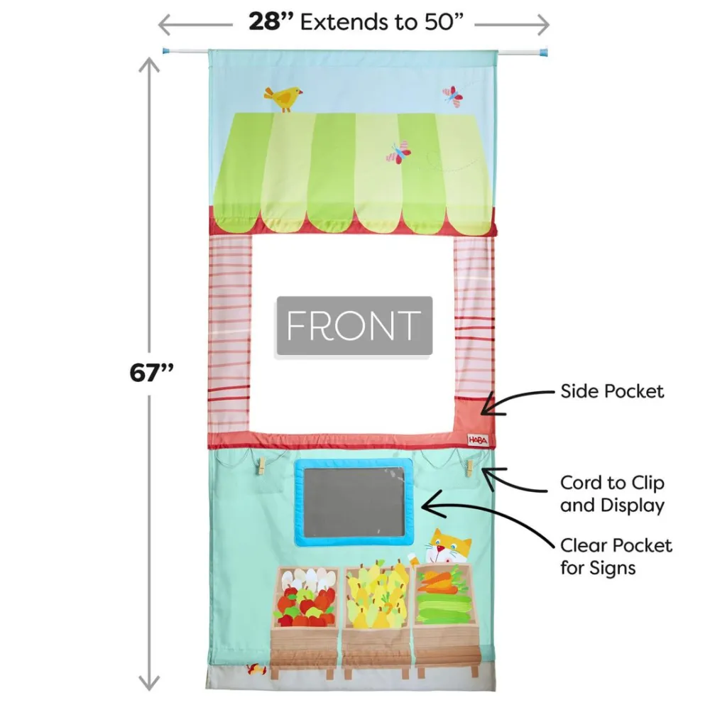 HABA Hanging Doorway Play Store< Pretend Play Food