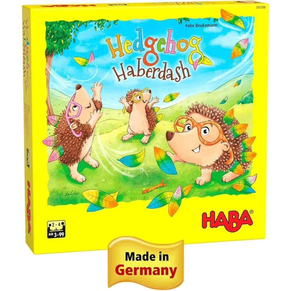 HABA Hedgehog Haberdash< Matching + Memory Games