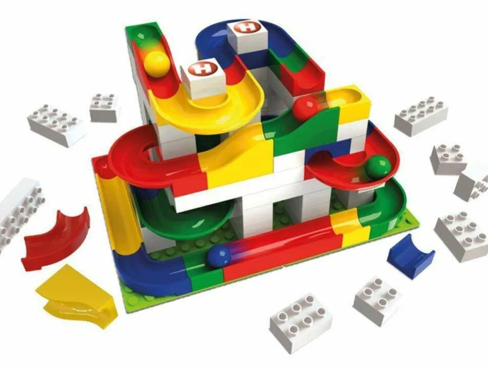 HABA Hubelino Basic Building Box Set< Hubelino Marble Runs