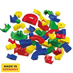 HABA Hubelino 128-Piece Run Elements Set< Hubelino Marble Runs