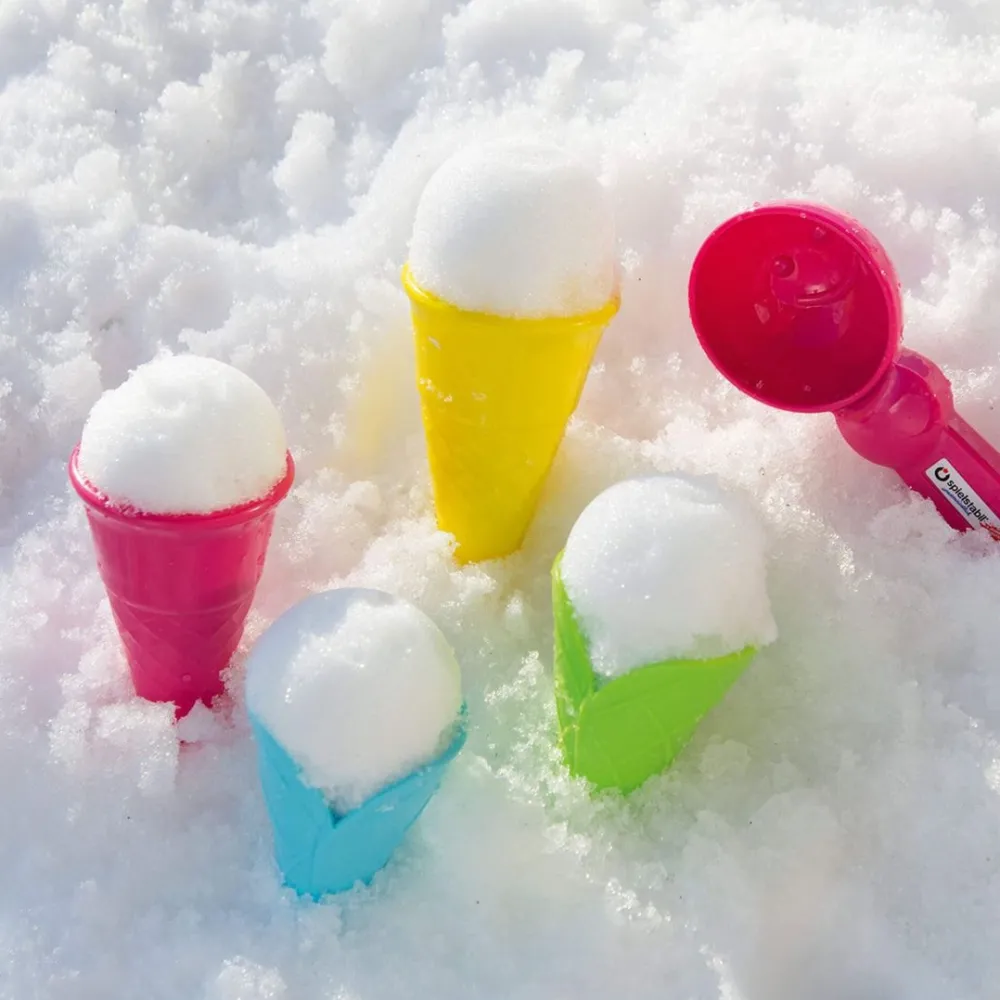 HABA Ice Cream 5 Piece Set With 4 Cones And A Scoop< Spielstabil Outdoor Toys