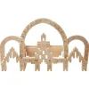 HABA Interlocking Wooden Blocks Construction Set< Wooden Building Blocks