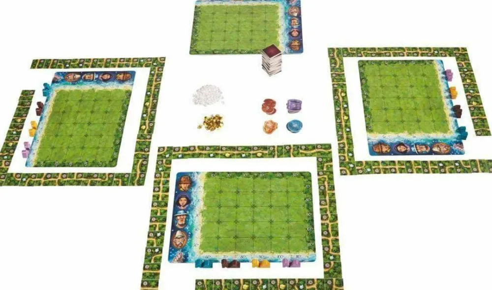 HABA Karuba - Tile Laying Puzzle Game< Family Games
