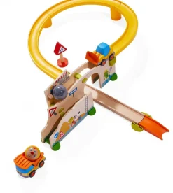 HABA Kullerbu Construction Site Play Track Starter Set< Kullerbu Track System