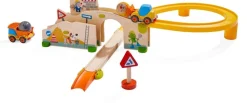 HABA Kullerbu Construction Site Play Track Starter Set< Kullerbu Track System