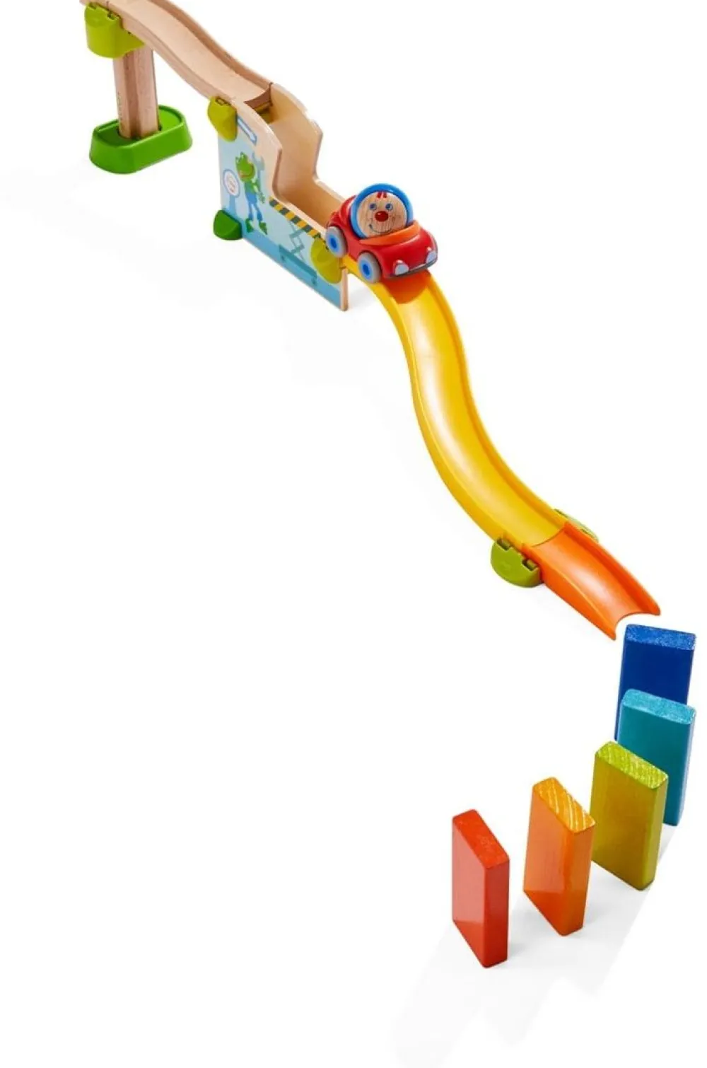 HABA Kullerbu Jump Into Car Dominos Play Set< Kullerbu Starter Sets