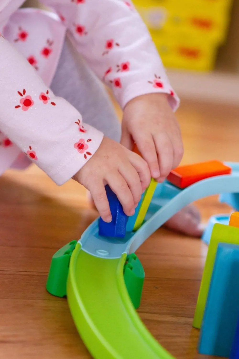 HABA Kullerbu Kringel Domino Play Track Starter Set< Kullerbu Track System