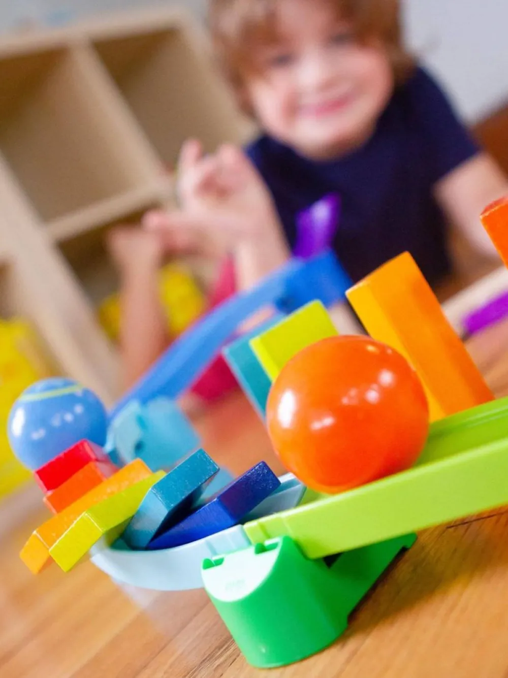 HABA Kullerbu Kringel Domino Play Track Starter Set< Kullerbu Track System