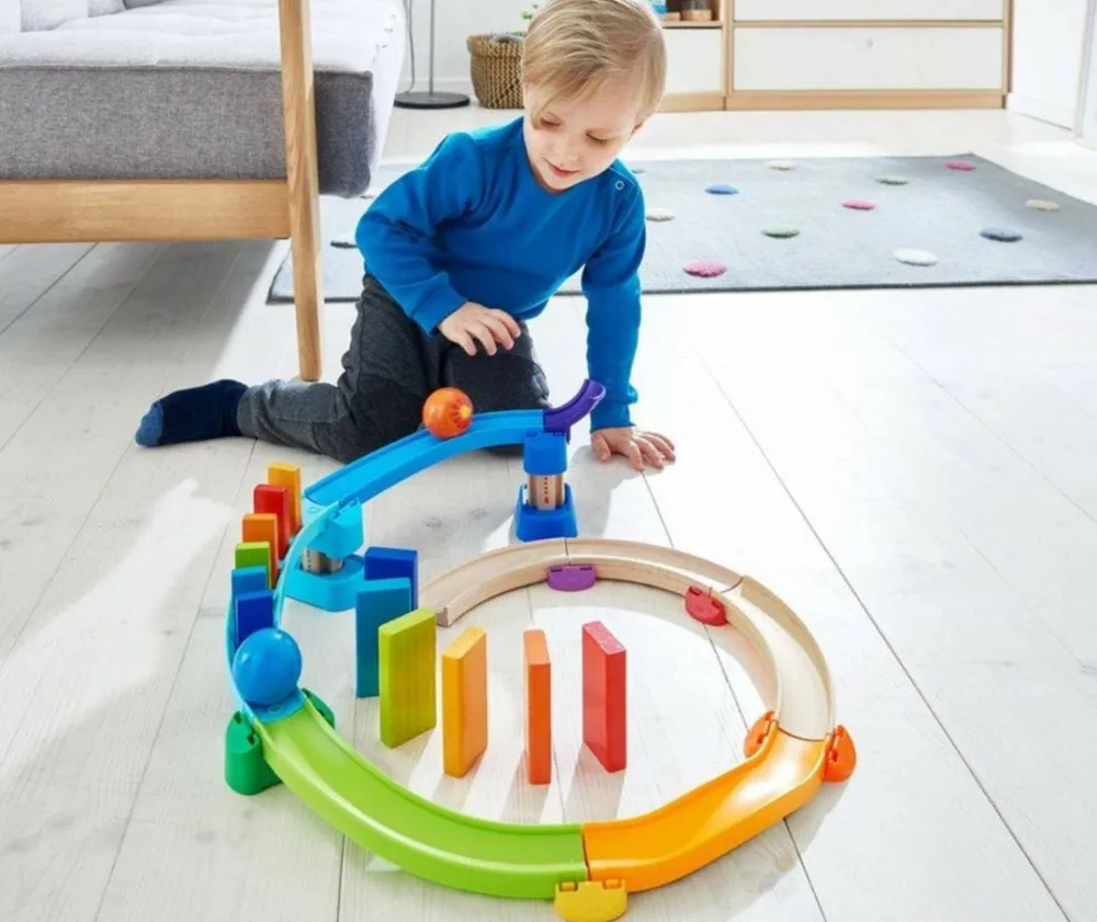 HABA Kullerbu Kringel Domino Play Track Starter Set< Kullerbu Starter Sets