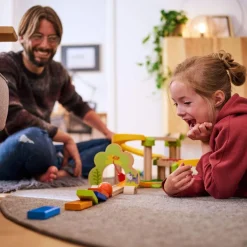 HABA Kullerbu Sim-Sala-Kling Wooden Track Set< Kullerbu Track System