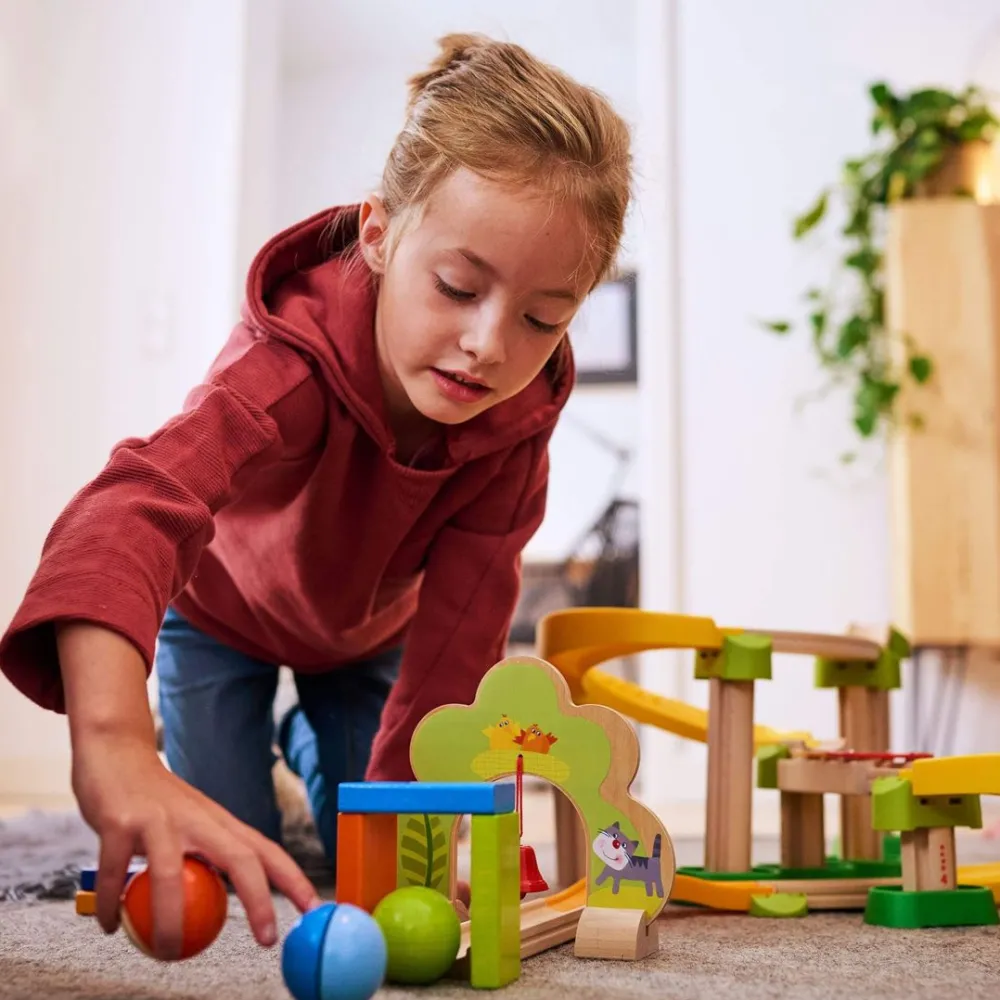 HABA Kullerbu Sim-Sala-Kling Wooden Track Set< Kullerbu Starter Sets