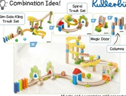 HABA Kullerbu Spiral 26 Piece Starter Track Set< Kullerbu Track System