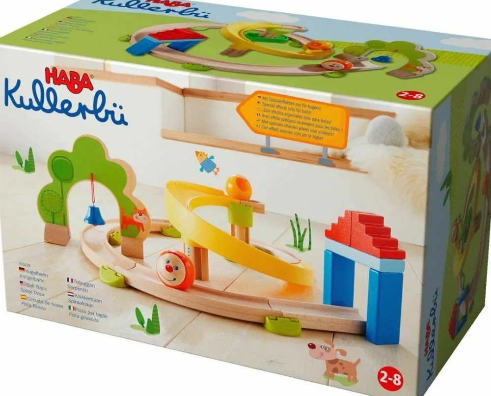 HABA Kullerbu Spiral 26 Piece Starter Track Set< Kullerbu Starter Sets