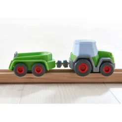 HABA Kullerbu Tractor And Trailer With Momentum Motor< Kullerbu Track System