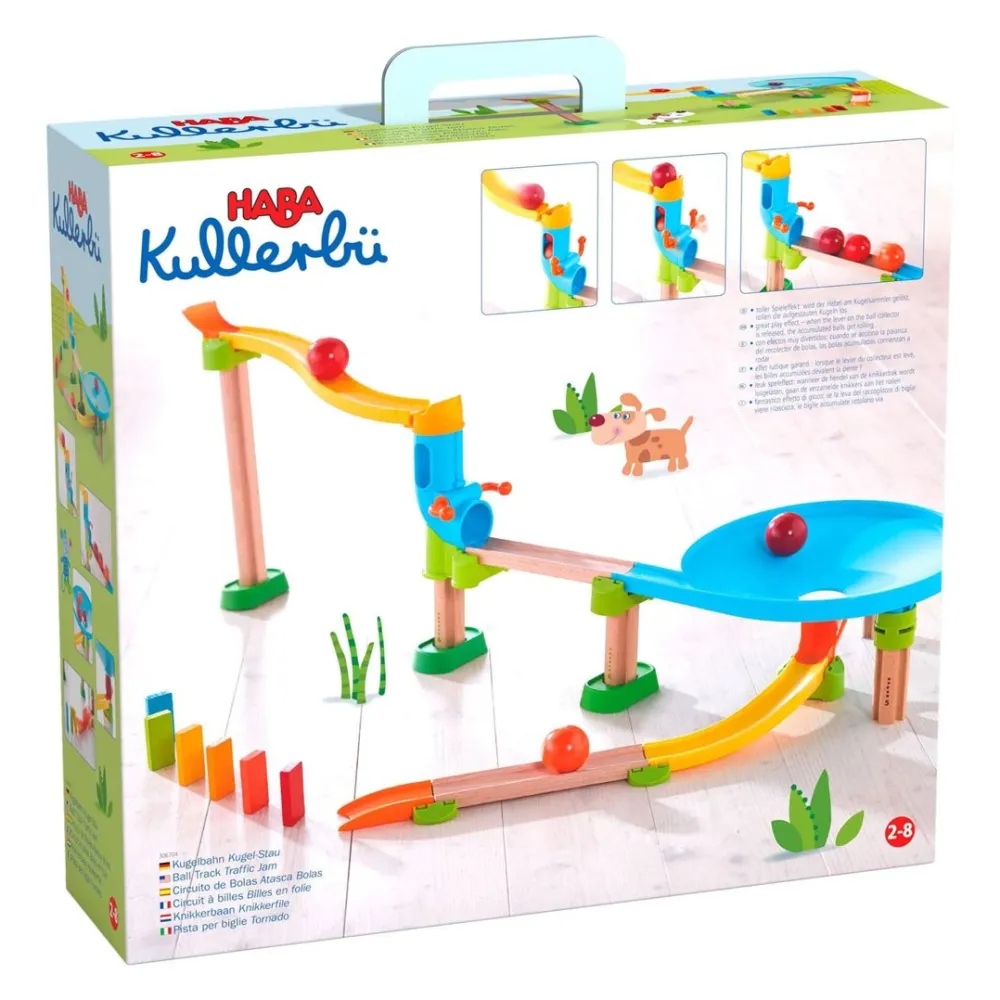 HABA Kullerbu Traffic Jam Ball Track Set< Kullerbu Starter Sets