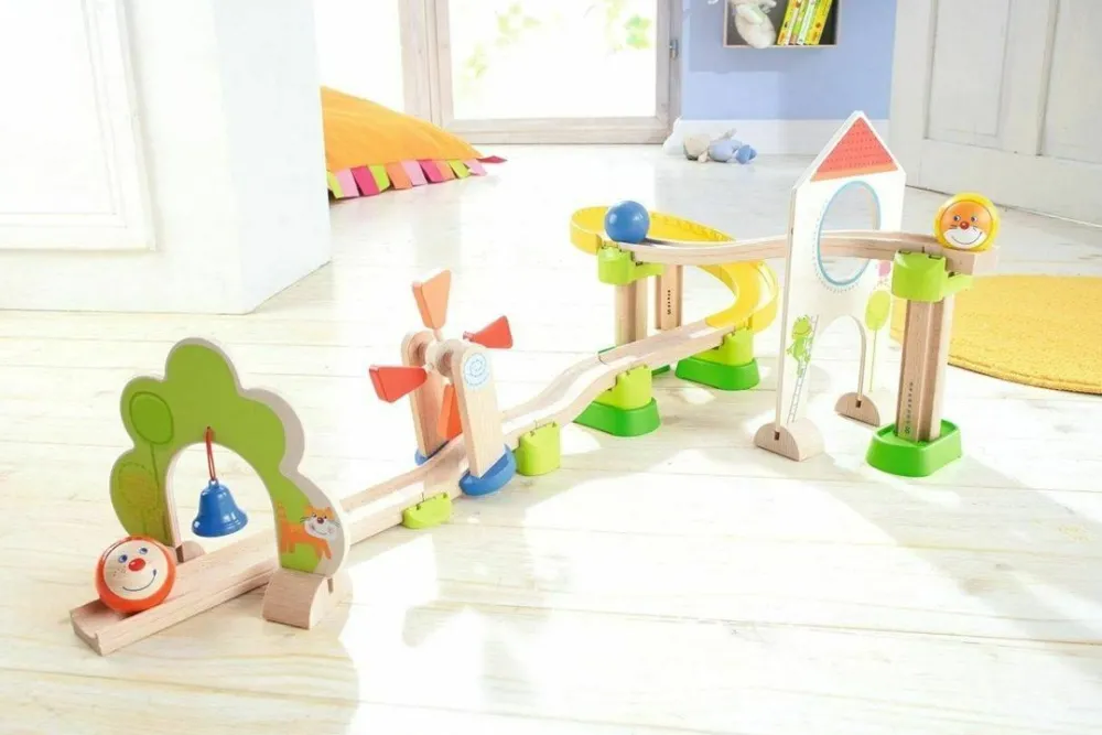 HABA Kullerbu Windmill 25 Piece Starter Track Set< Kullerbu Track System