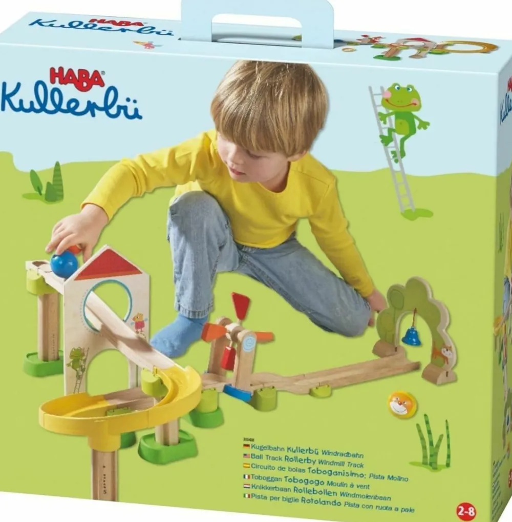 HABA Kullerbu Windmill 25 Piece Starter Track Set< Kullerbu Track System