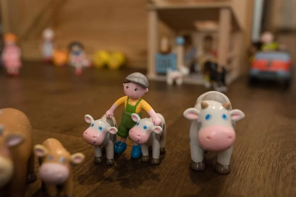 HABA Little Friends Cow< Little Friends Animals