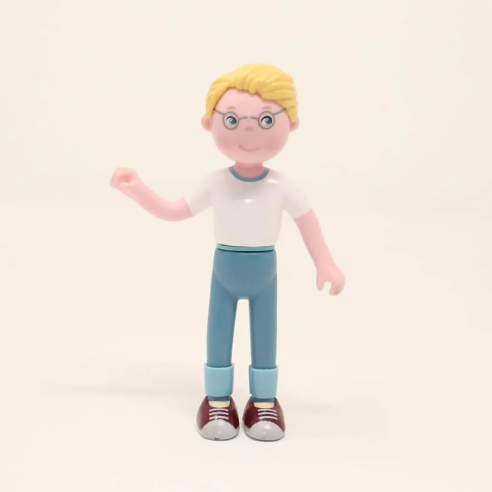 HABA Little Friends Dad Andreas With Removable Coat< Little Friends People