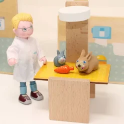 HABA Little Friends Dad Andreas With Removable Coat< Little Friends People