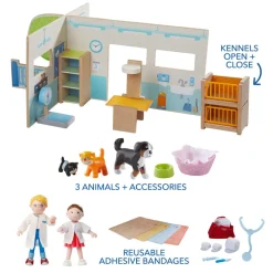 HABA Little Friends Day At The Vet Bundle< Little Friends Animals