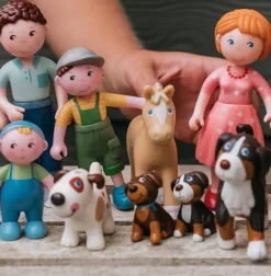 HABA Little Friends Dog Lucky With Doghouse< Little Friends Accessories