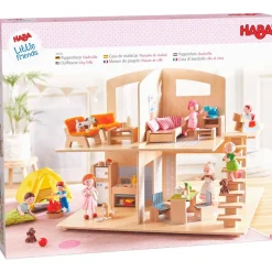HABA Little Friends Dollhouse Town Villa With Furniture< Little Friends Buildings