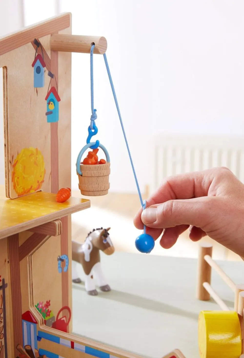 HABA Little Friends Happy Horse Riding Stable< Little Friends Buildings