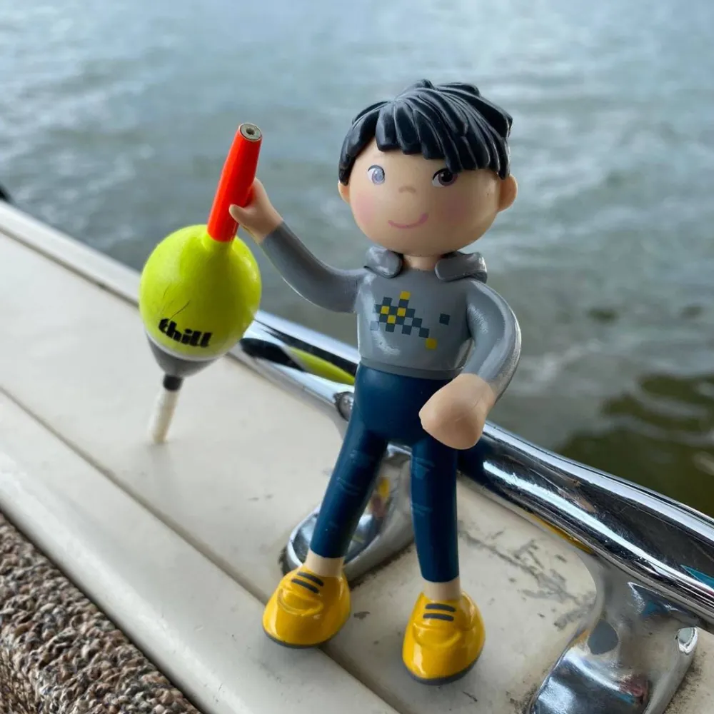 HABA Little Friends Liam Doll With Black Hair< Little Friends People