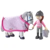 HABA Little Friends Rider Sanya And Horse Saphira Play Set< Little Friends Accessories