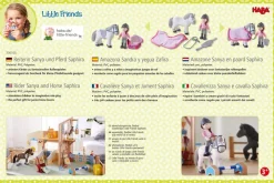 HABA Little Friends Rider Sanya And Horse Saphira Play Set< Little Friends Accessories