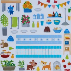 HABA Little Friends Town Villa Decorative Decals< Little Friends Accessories
