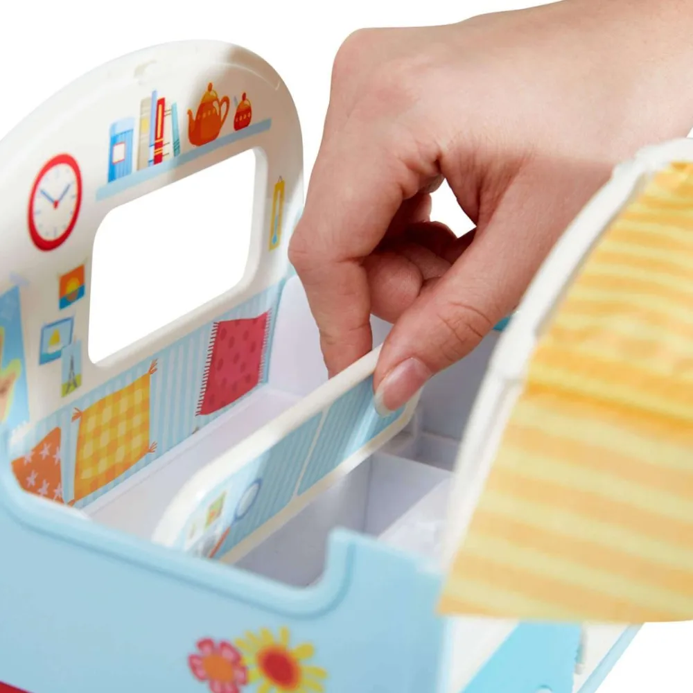 HABA Little Friends Vacation Camper Play Set< Little Friends Play Sets