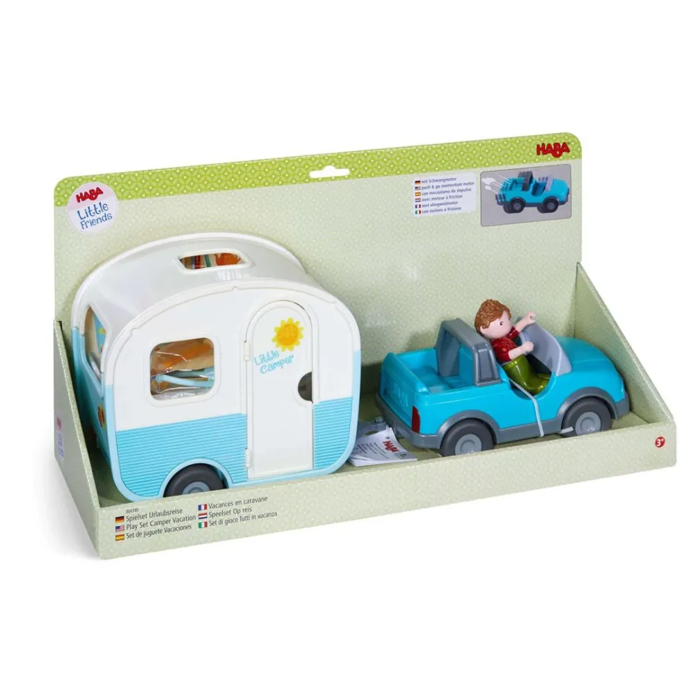 HABA Little Friends Vacation Camper Play Set< Little Friends Play Sets