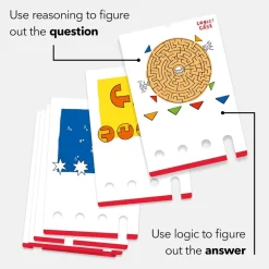 HABA Logic! Case Starter Set 7+< Lacing Toys + Motor Skills