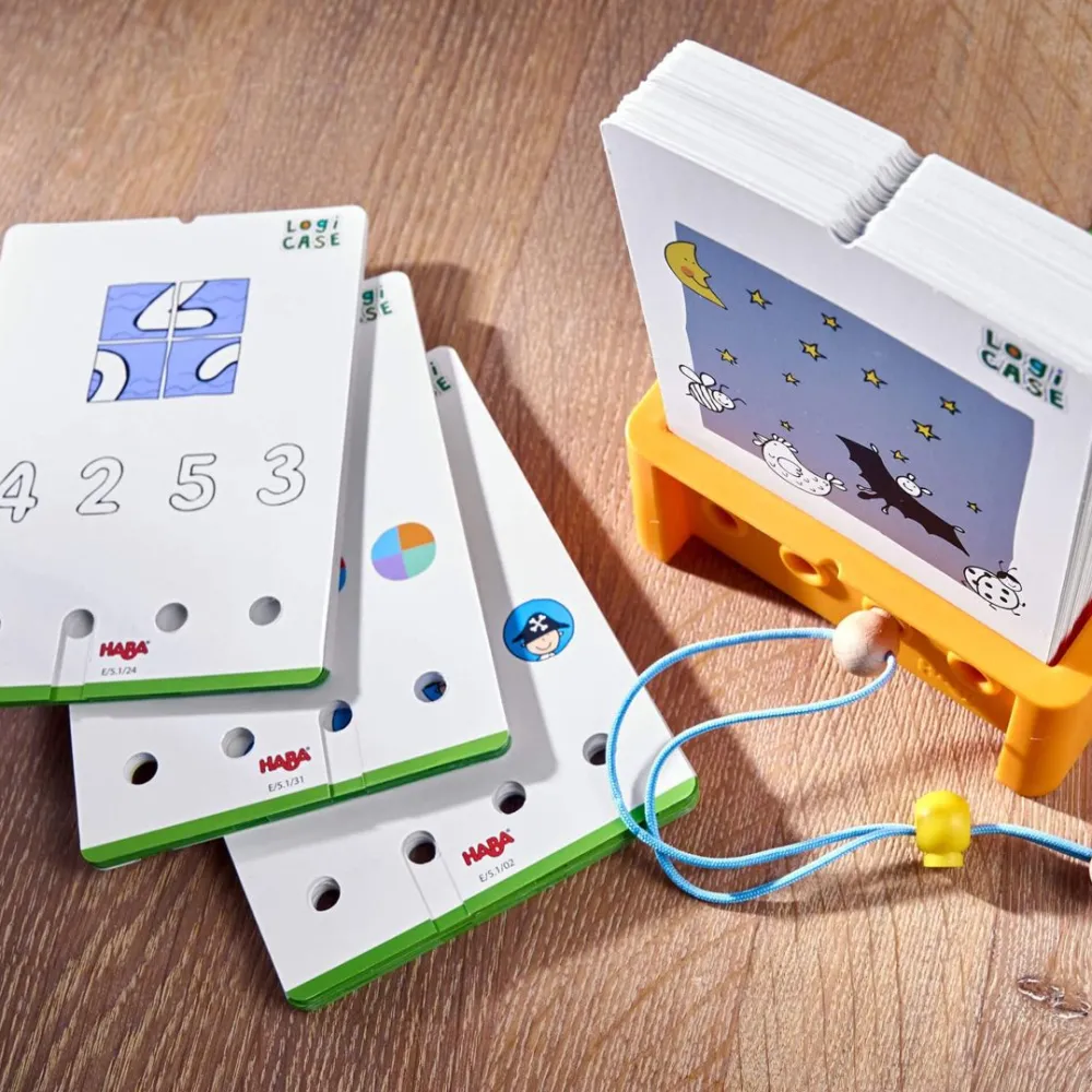 HABA Logic! Case Starter Set 5+< Travel + Magnetic Games